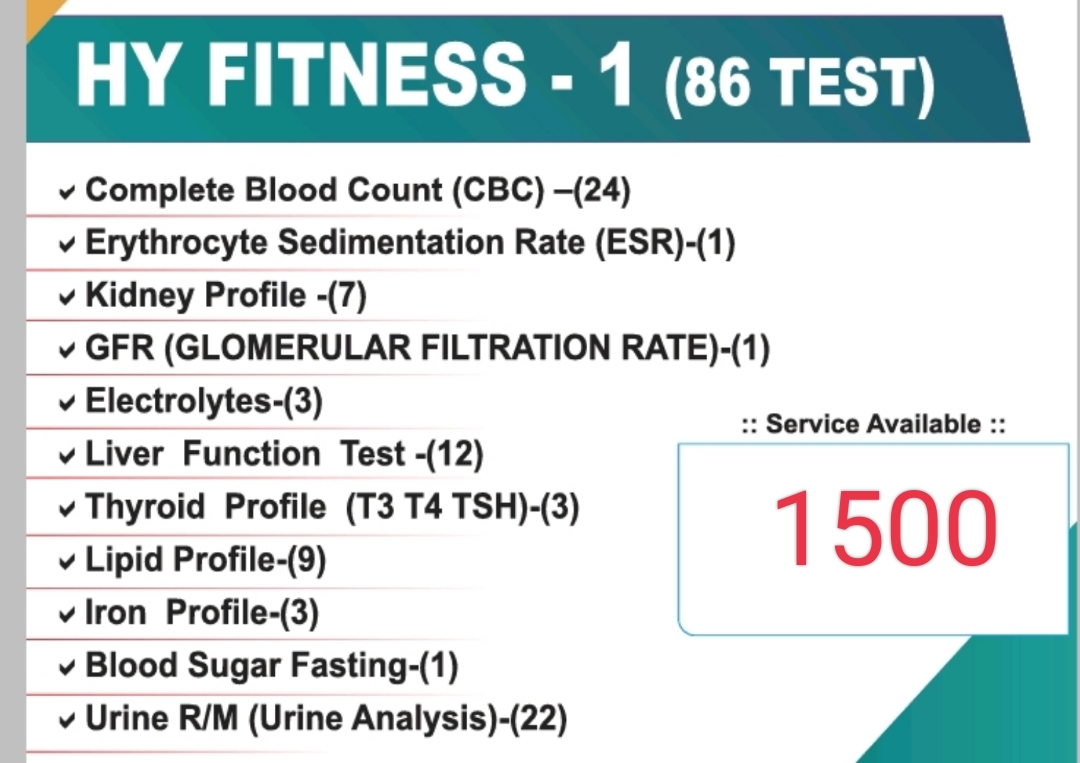 Fitness profile (86 test) 1.2